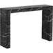 Axle 47 X 31.75 inch Marble Look / Black Outdoor Console Table